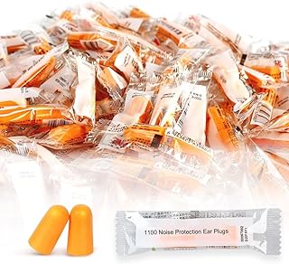 20 Pairs Ear Plugs for Sleep (SNR 37dB), Noise Cancelling Ear Plugs, Soft Foam Earplugs for Comfortable Wear, Ear Plugs for Sleeping, Travel, Studying, Working