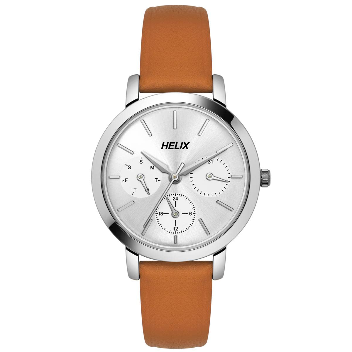 Helix Analog Silver Dial Women Watch-TW024HL34 (B0BCQZXM2Z) Amazon Price History, Amazon Price Tracker