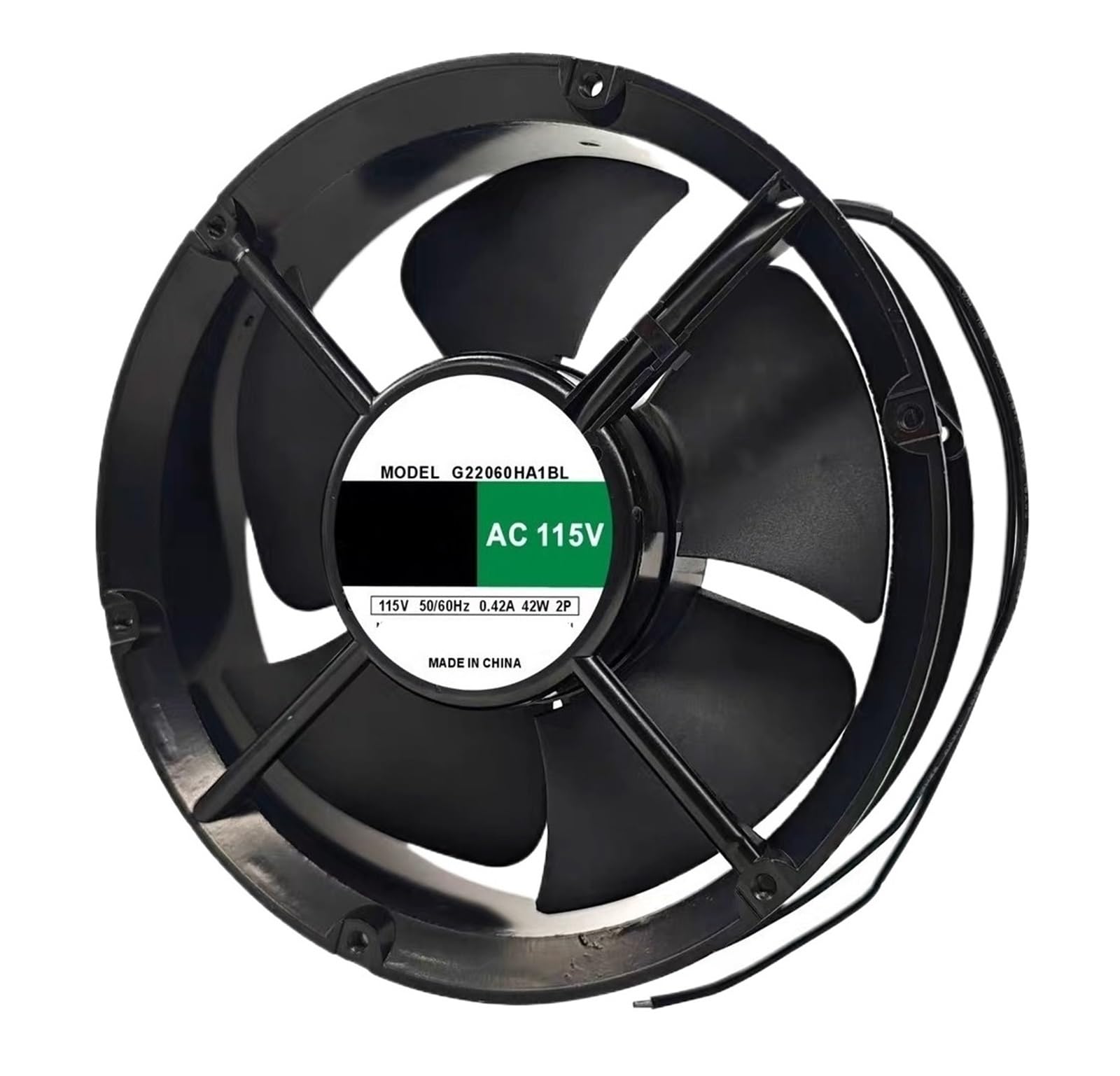 Lzikkgki One Color G22060ha1bl Ac115v/220V 42W 22060 Cooling Fan