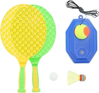 plplaaoo Tennis Racket Kids,Kids Tennis Racket,Toddler Tennis Racket,Children Tennis Racket Ball Training Kit with Tennis with String/Table Tennis/Badminton