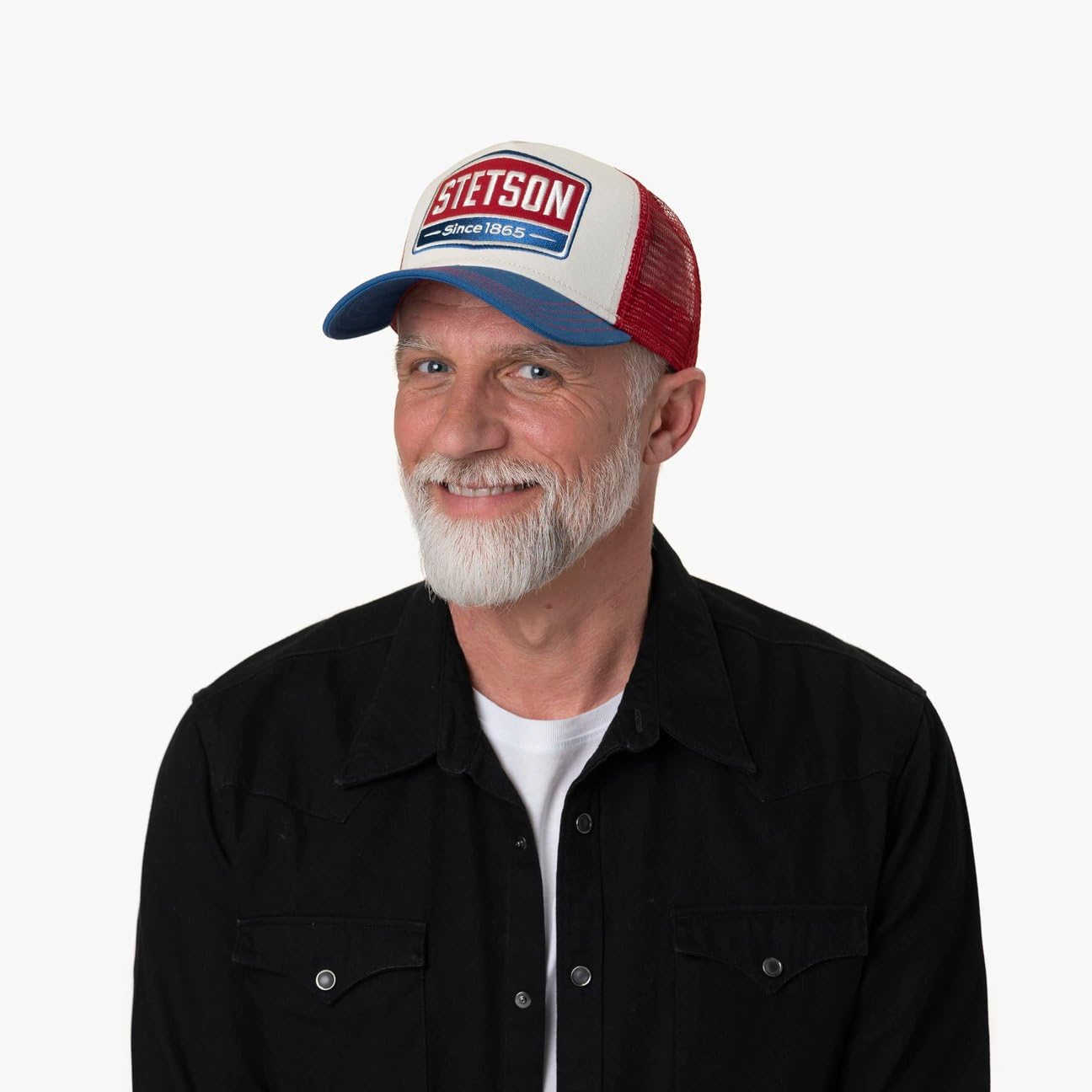 Stetson Cappellino Trucker Tiki Lounge Donna/Uomo - Curved Brim cap Berretto Baseball Snapback con Visiera, Snapback, Visiera Estate/Inverno Primavera Estate Autunno Inverno