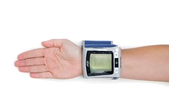 ADC Advantage 6015N Automatic Digital Wrist Blood Pressure Monitor, with Storage Case, BHS AA Rated - Blood Pressure Cuff Fully Automatic With Batteries Included