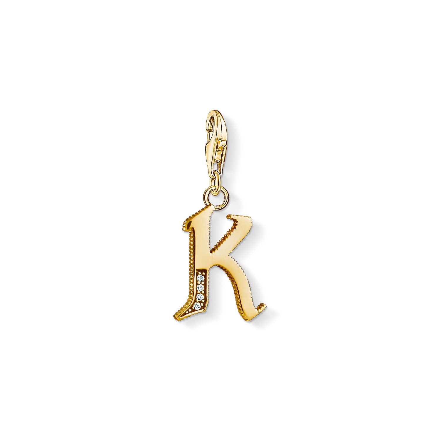 Thomas Sabo Buchstabe K Gold 1617-414-39 Charm
