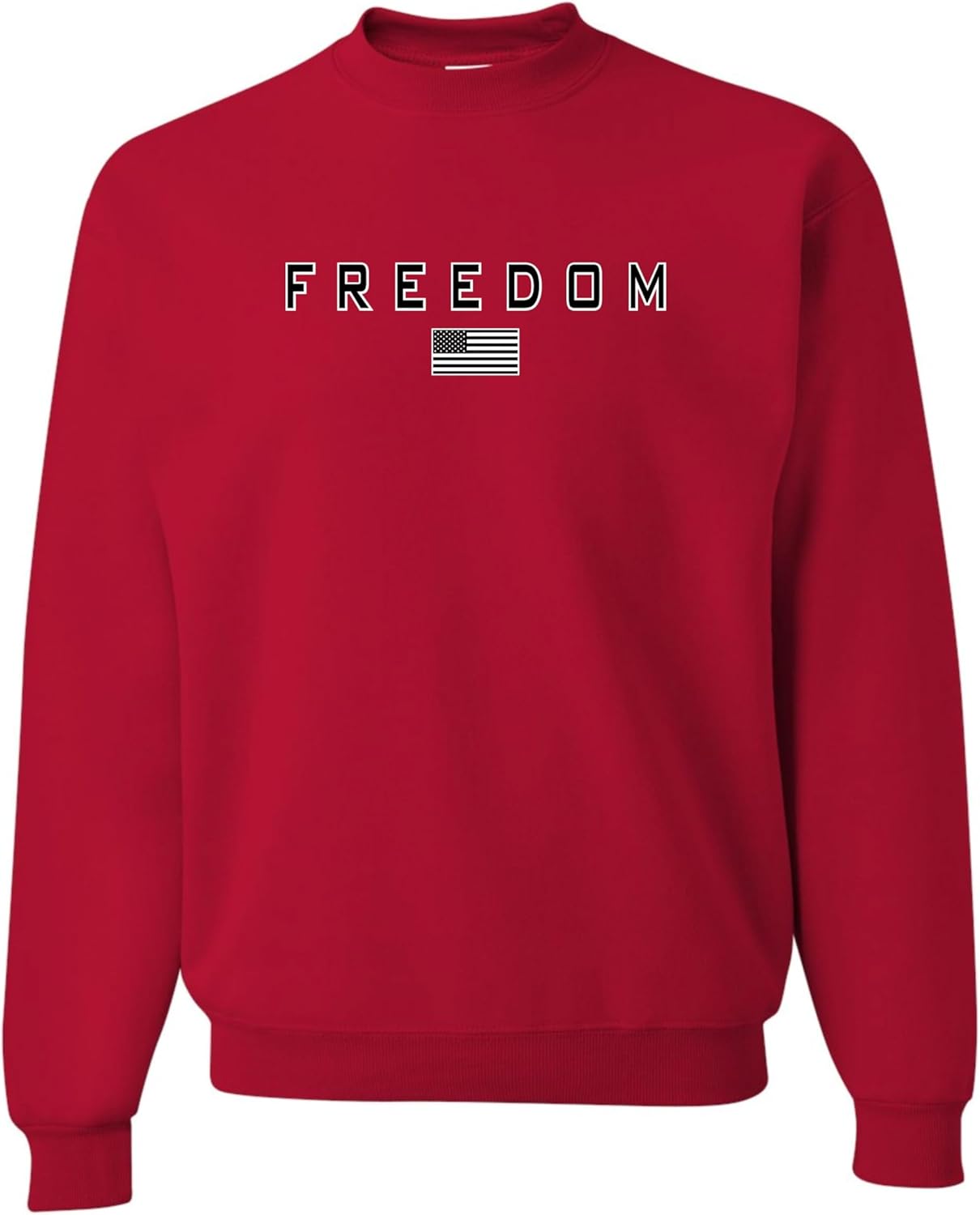 Go All Out Freedom USA United States Of America Pride Mens Sweatshirt Crewneck