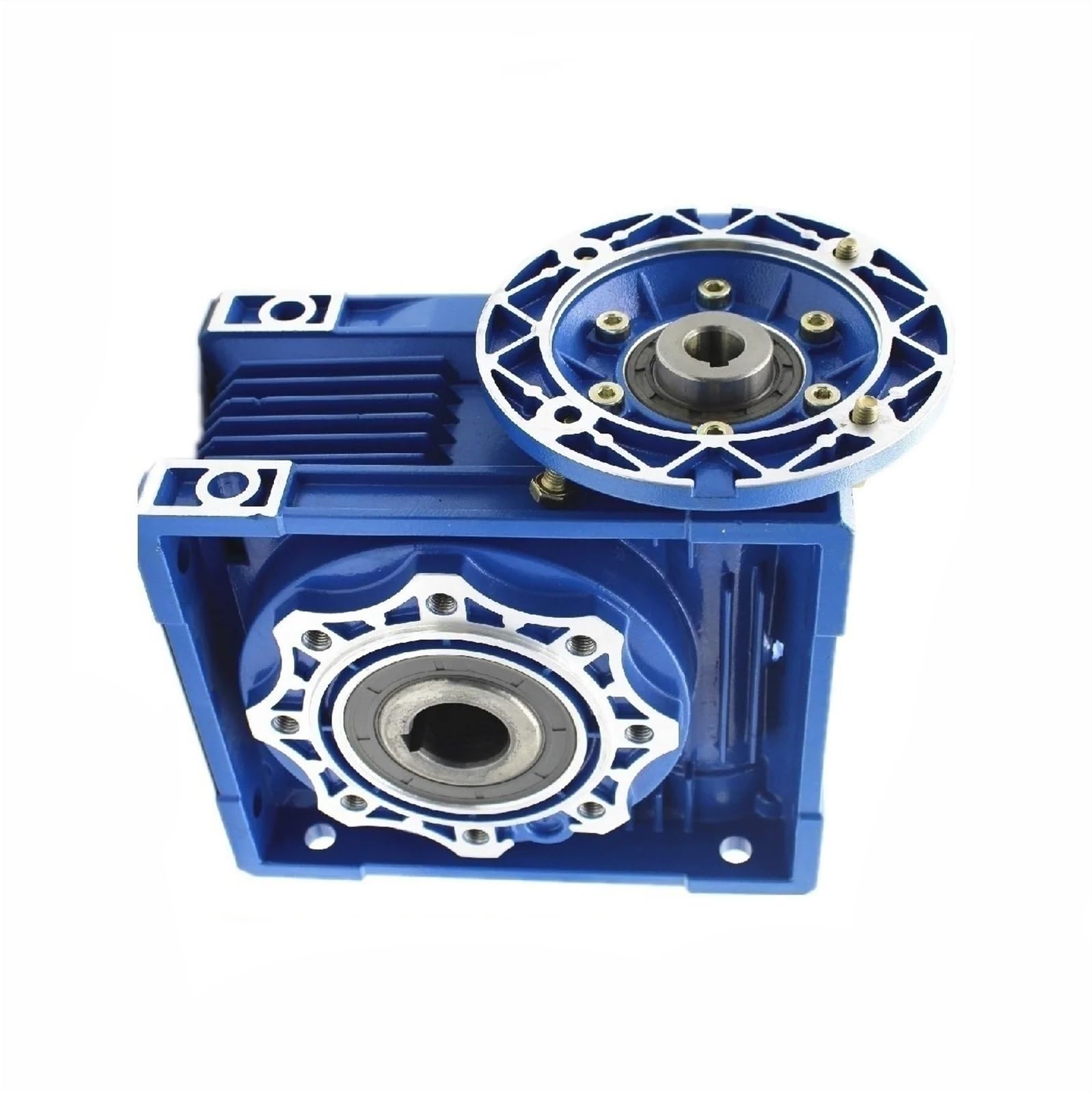 Motor Reducer 80B14 Round Flange NMRV090 Worm Gear Reducer Input Flange 19mm 0.75