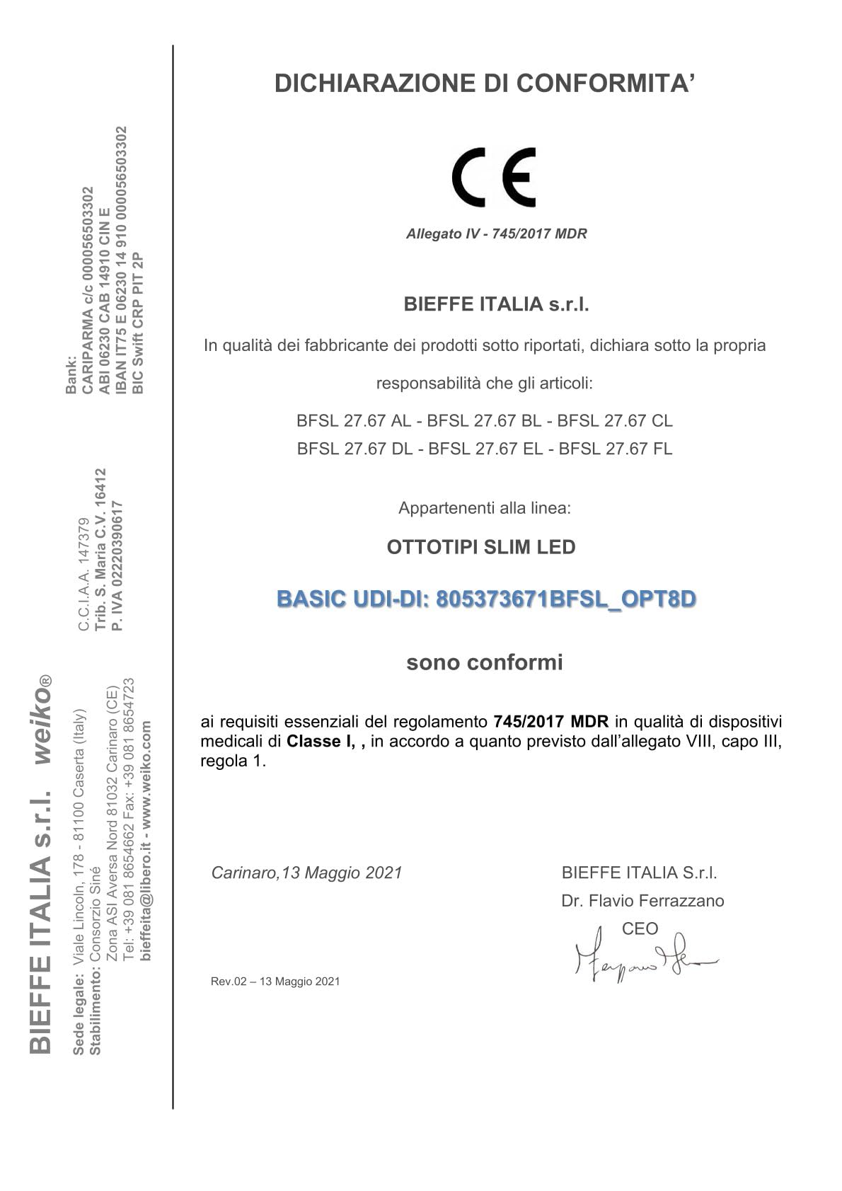 GiMa 44710 ottotipo Ultra Plat à LED