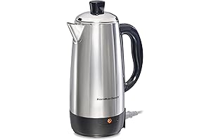 Hamilton Beach 12 Cup Electric Percolator Coffee Maker - A True Coffee Connoisseur's Delight