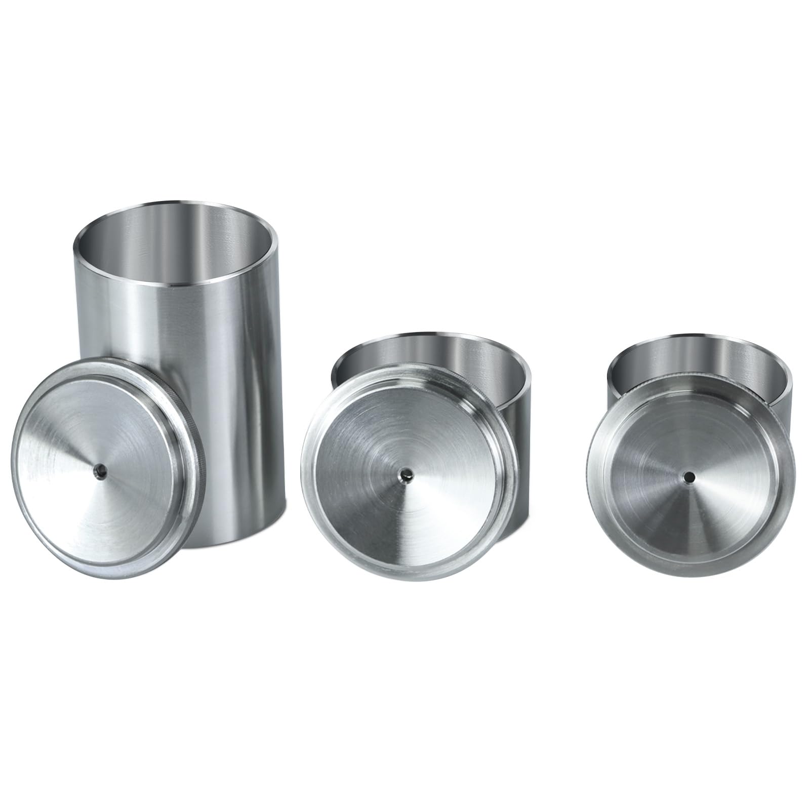 LVDALAB Paint Density Specific Gravity Cup, Stainless Steel Coating Density Cup Liquid Densimeter Pycnometer Coating Specific Gravity Cup (50ML)