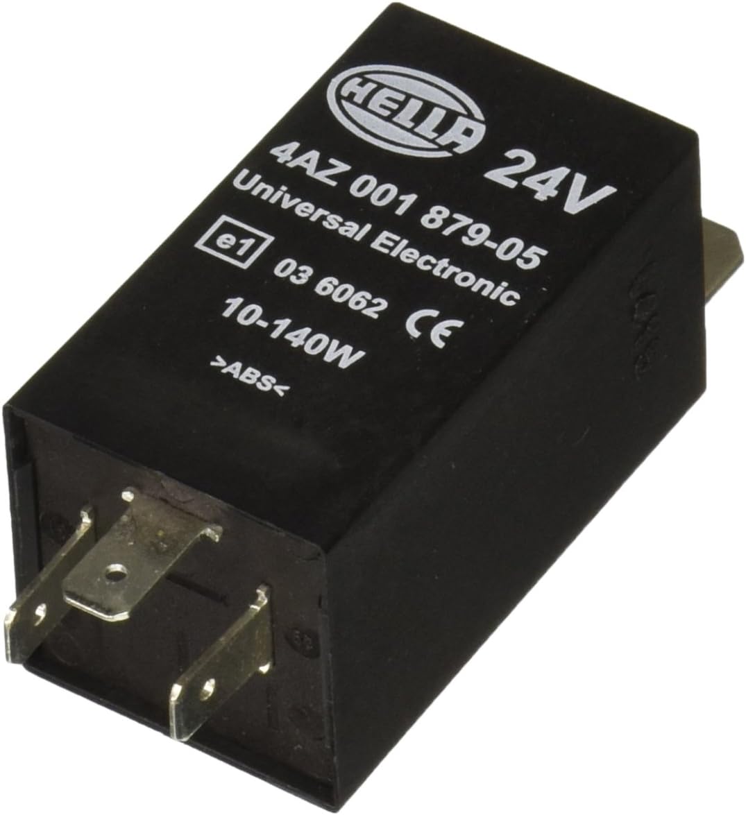 HELLA 001879051 Flasher 24V 3 Pin 10-140W, Multi