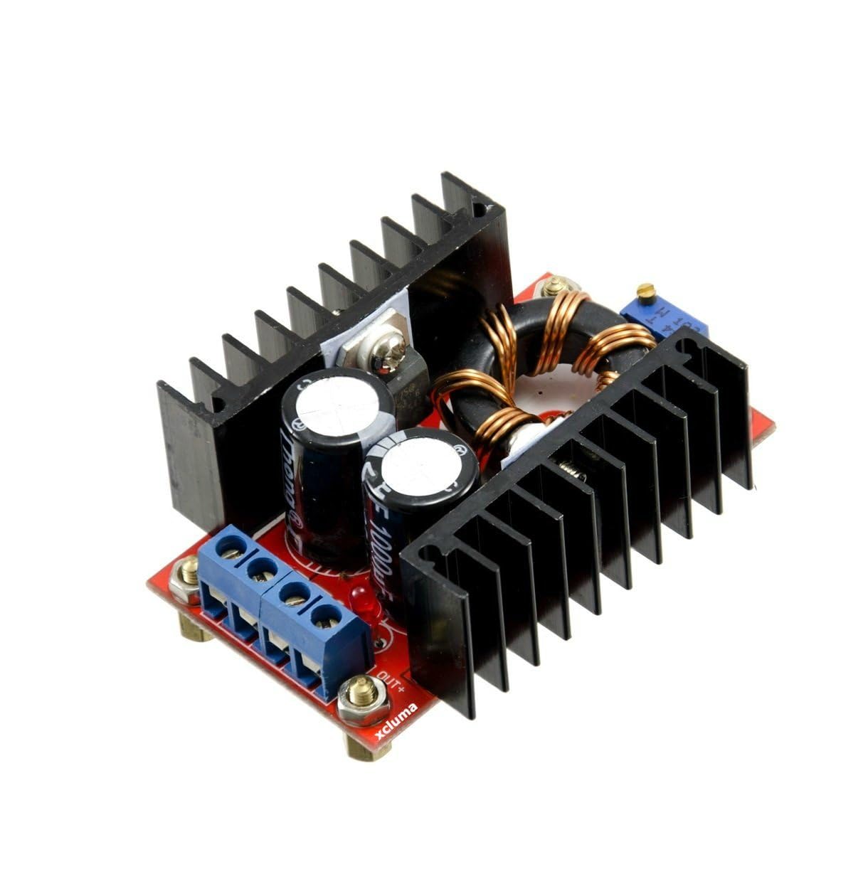 DHRUVPRO150W Dc-Dc Boost Converter 12-35V/6A Step-Up Adjustable Power Supply