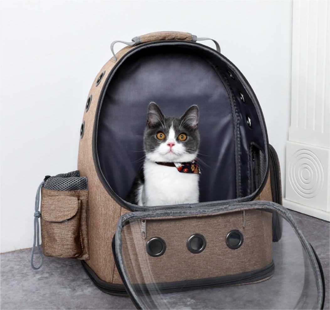 Rucksack Haustier-Tragetasche, Tragbar, Atmungsaktiv, Faltbar, Für Katzen Und Hunde, Ausgehende Outdoor-Reisen, Haustier-Katzen-Rucksack Haustier(A)