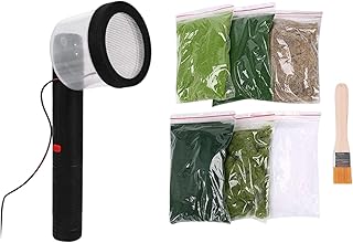 Static Grass Applicator Flock Static Hobby Craft Planting Grass Machine Miniature Scene Model Railroad Sandtable Portable Flocking Machine