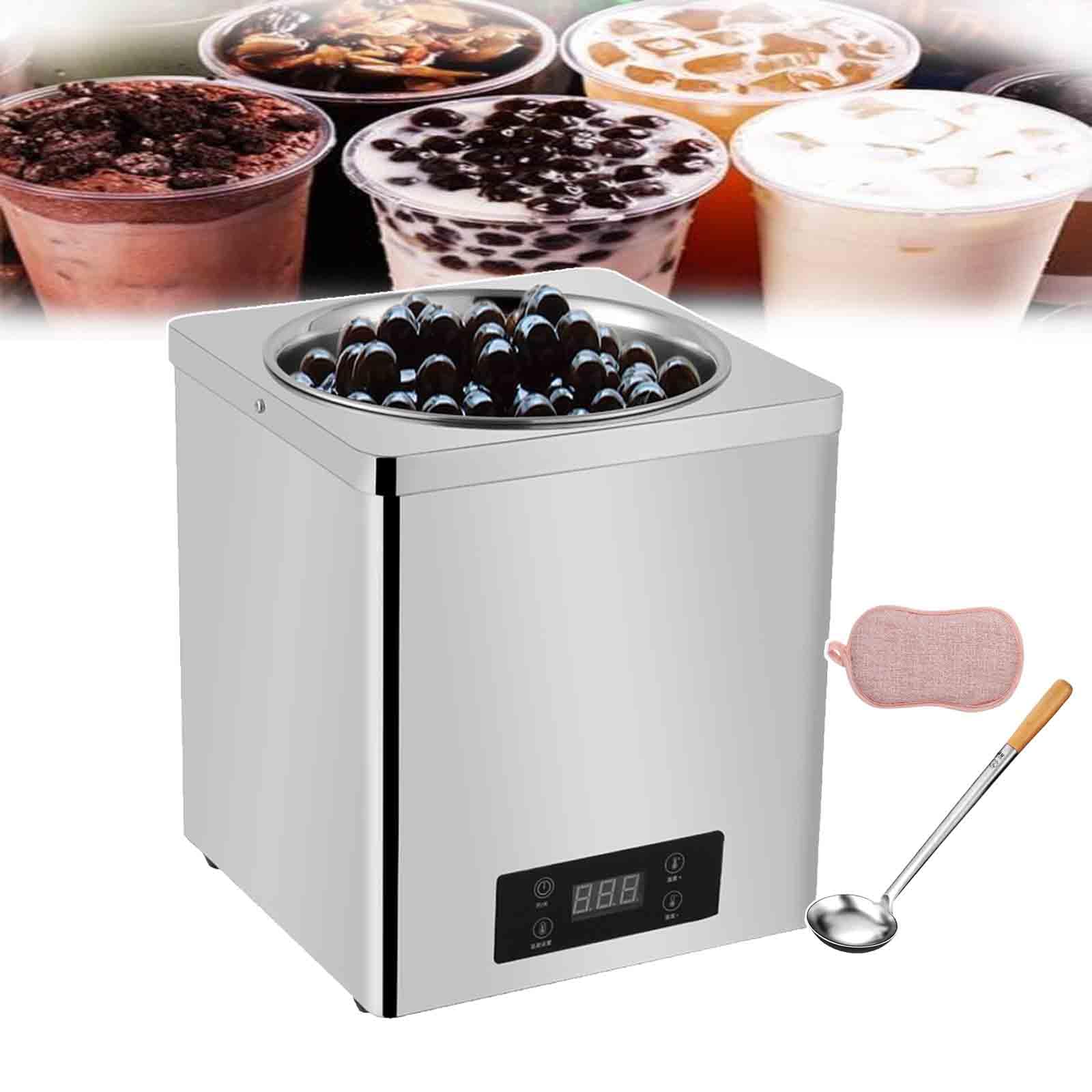 YXZQLOZ 3L/7L Tapioca Pearl Warmer Machine with Temperature Control 30-100°C for Bubble Tea, Sushi, Rice, Taro Balls, for Cafes and Restaurants (A 3L)
