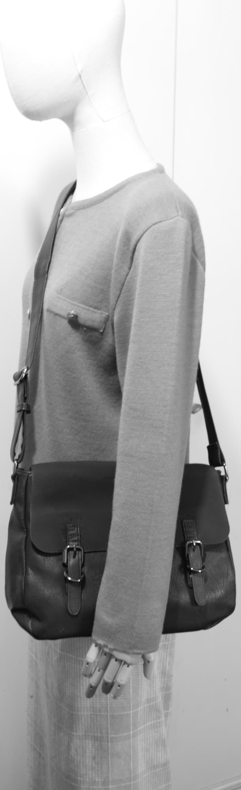 Bolso de piel sintética para mujer | Bandolera de piel sintética | Bolso de mano piel sintética 'Lucille'