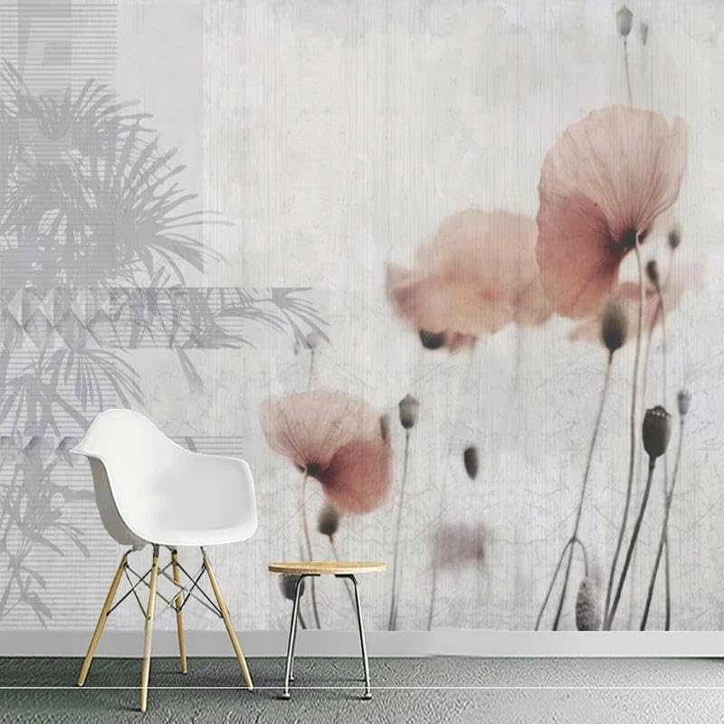 Papier peint fleurs fraîches ILIYA pour salon et chambre cosy