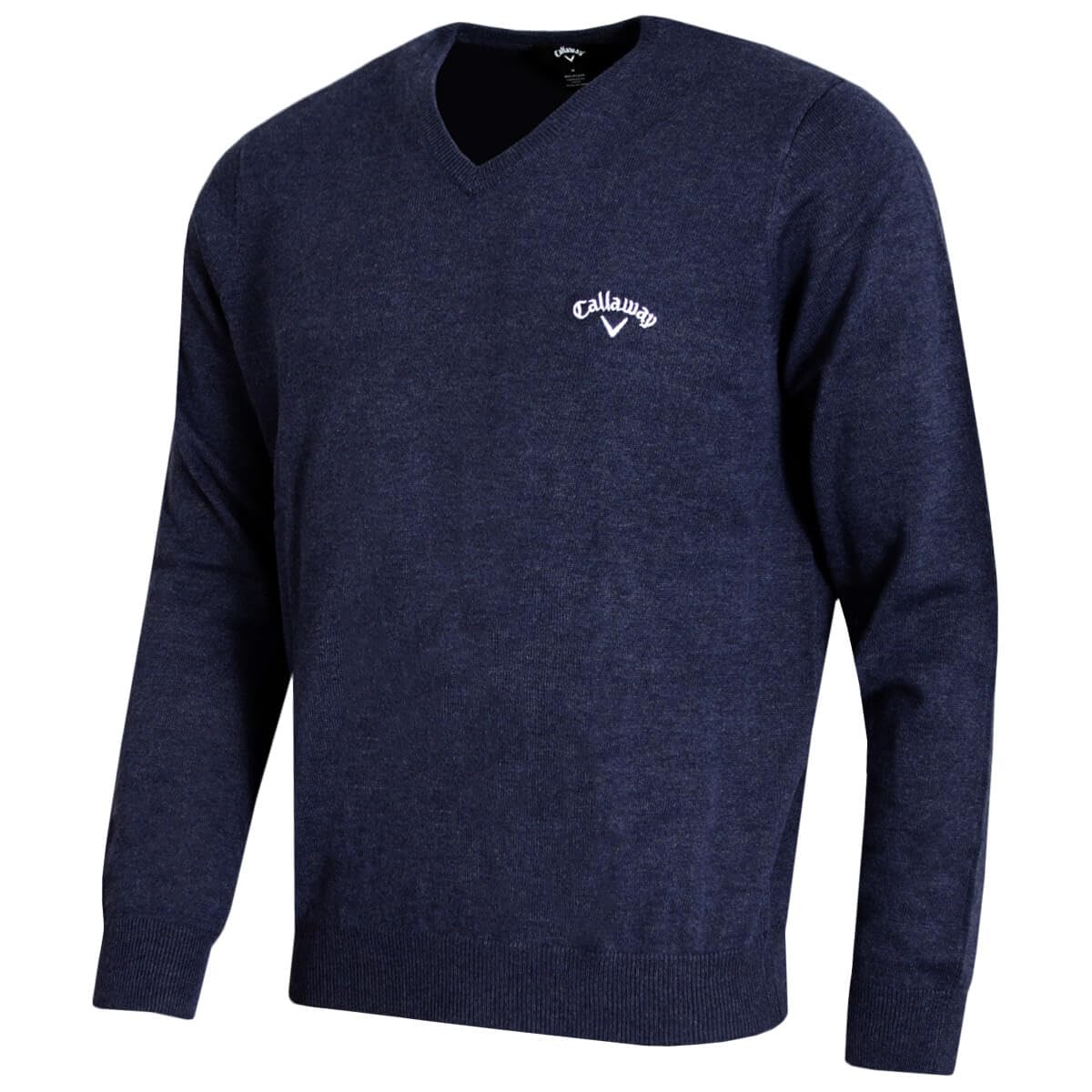 Callaway Golf Mens Ace Long Sleeve Sweater - Navy Heather - S