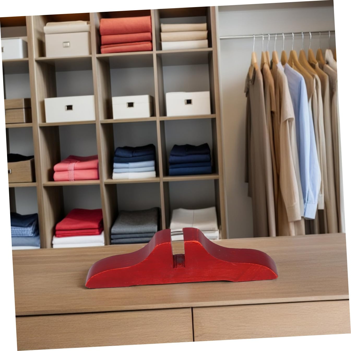 ULTECHNOVO Soporte para Separador de Ambientes de Madera 4 Piezas Diseño Minimalista Estable bajo Consumo de Espacio Adecuado para Oficina y Aula