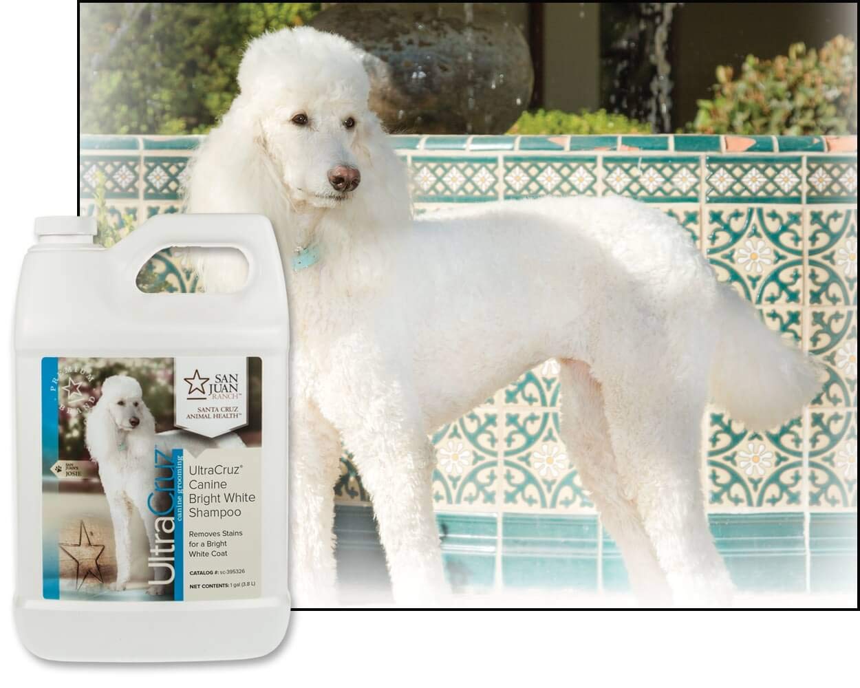 UltraCruz® Canine Bright White Szampon dla psów, 1 galon