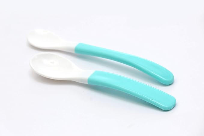 Rikang Soft Head Spoon, Multicolor (Pack of 2)