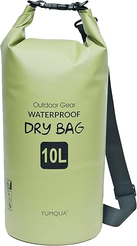 YUMQUA Mochila impermeable de 5L10L20L30L40L, bolsas de almacenamiento impermeables flotantes para kayak, canotaje, natación, senderismo, camping y