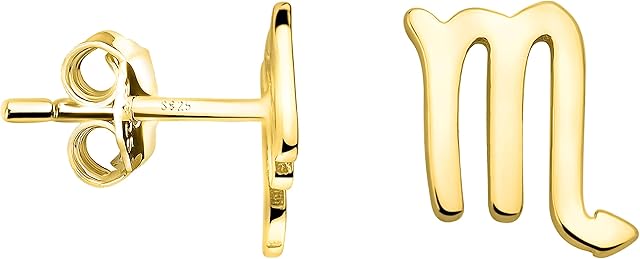 SOFIA MILANI - Women's Earrings 925 Silver - Zodiac Sign Stud Earring
