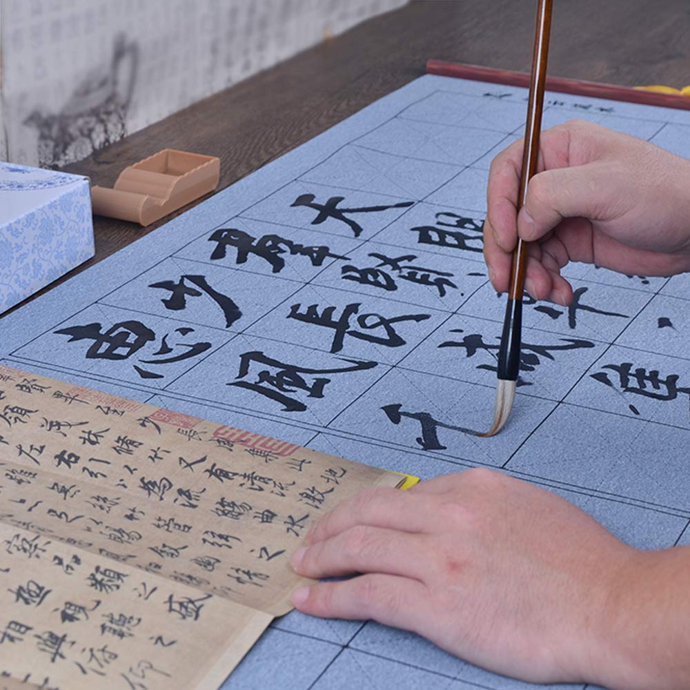 Reescribible no necesita tinta china caligrafía mágica agua escritura juego para alumno 140 cm x 46 cm