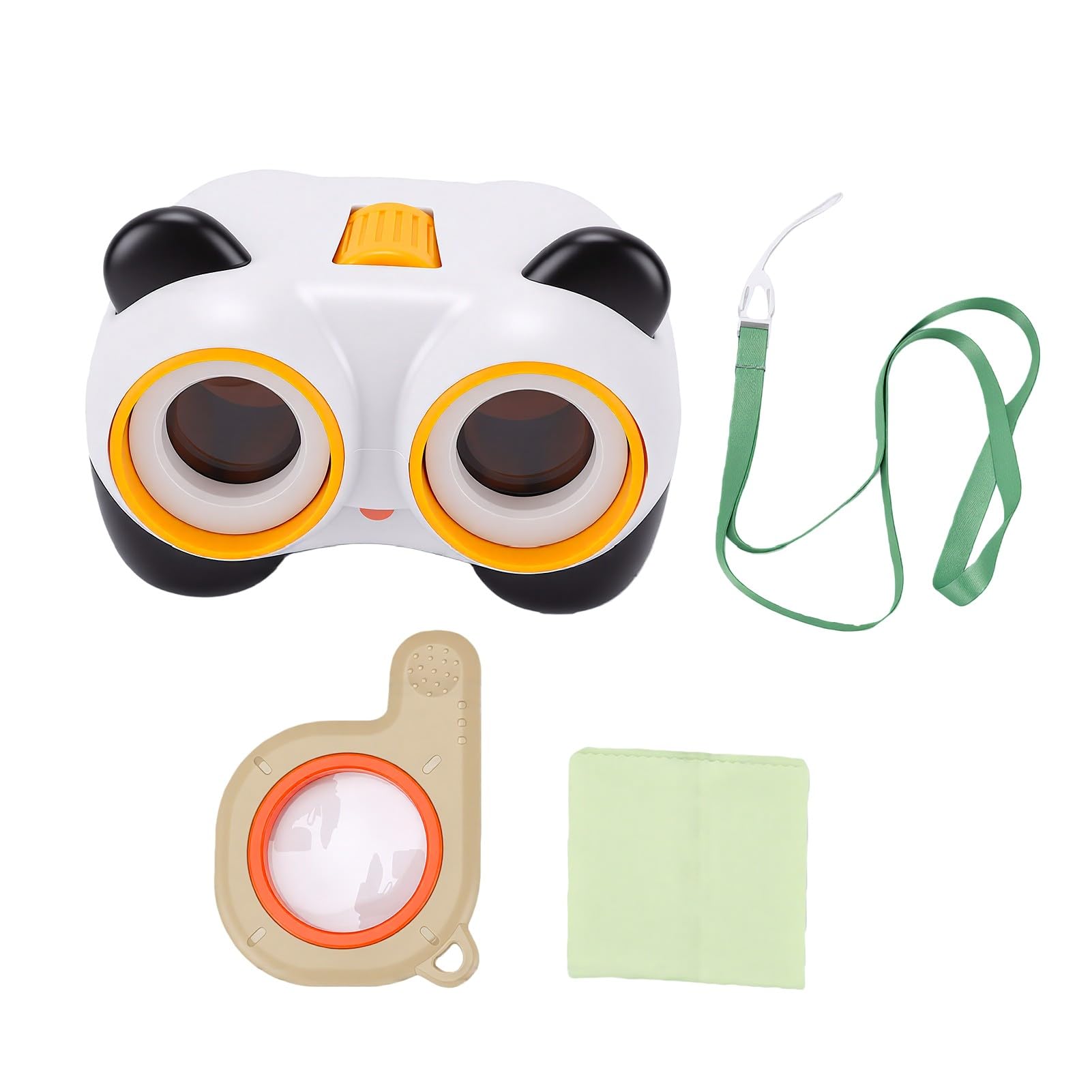 RiToEasysports Binocolo, Design Panda Per Bambini, Per Attività All'Aperto