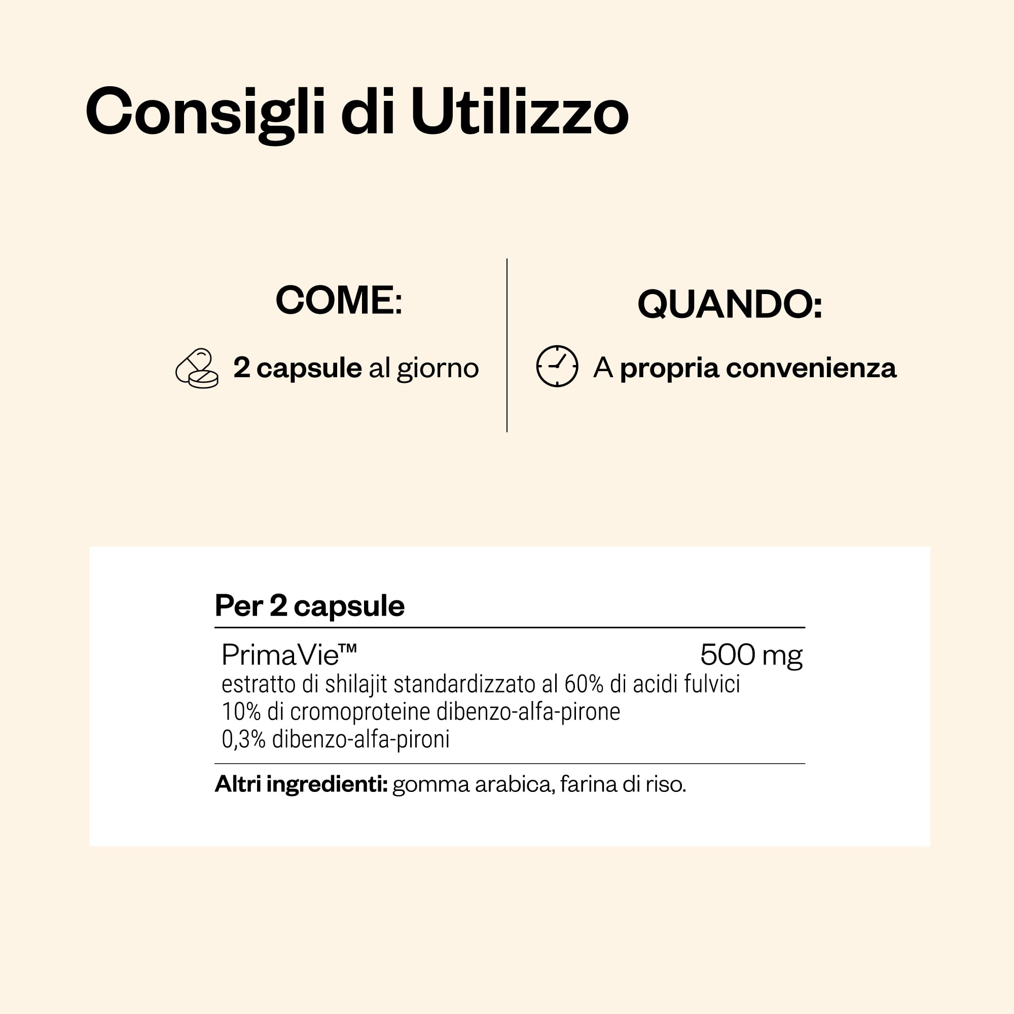 Super Shilajit (Primavie ®) - Tonico ayurvedico - Aumenta vitalità ed energia - Aiuta ad aumentare la biodisponibilità di CoQ10 e la resistenza fisica - Vegano - Supersmart