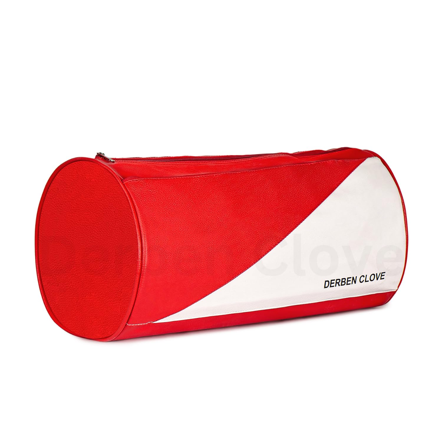 Derben Clove Gym Duffel Bag Shoulder Bag for Men and Women - Red White (Red)-picture-13