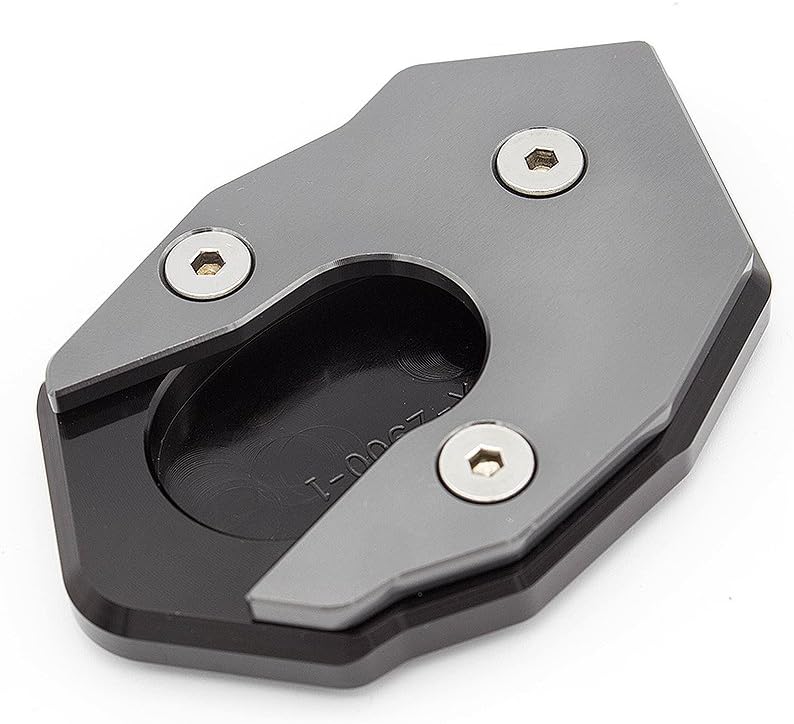 FXCNC Racing Motorcycle Sidestand Plate Kickstand Extension Pad fit for Kawasaki Z900 16-20, ZX6R 09-20, Z800 13-20, ER6N 12-20, ZX-10R 10-20, Z1000/SX 10-20, VERSYS 650 07-09, ER6F NINJA650R 12-20
