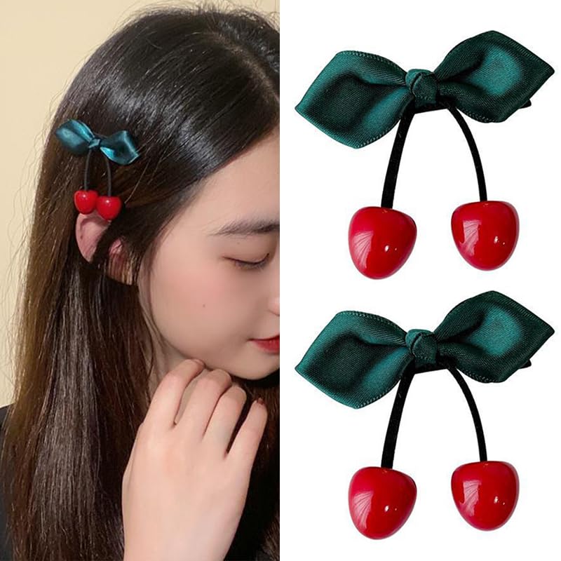 Amazon.com : TUCEWP Cherry Hair Clip for Women Girls Kids 2Pcs