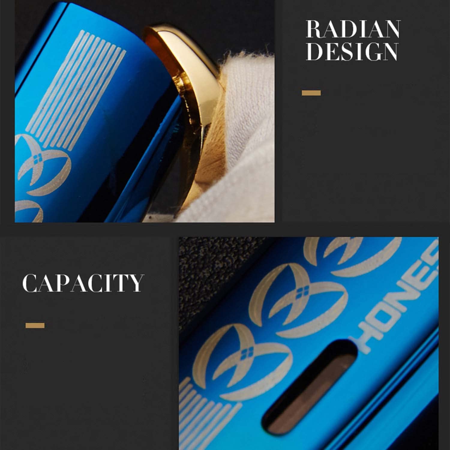 Paquet de 2 Briquet en Métal à la Mode Forte Flamme Rechargeable avec Fenêtre de Niveau de Carburant Mini Cadeaux pour Hommes (Butane Non Inclus)