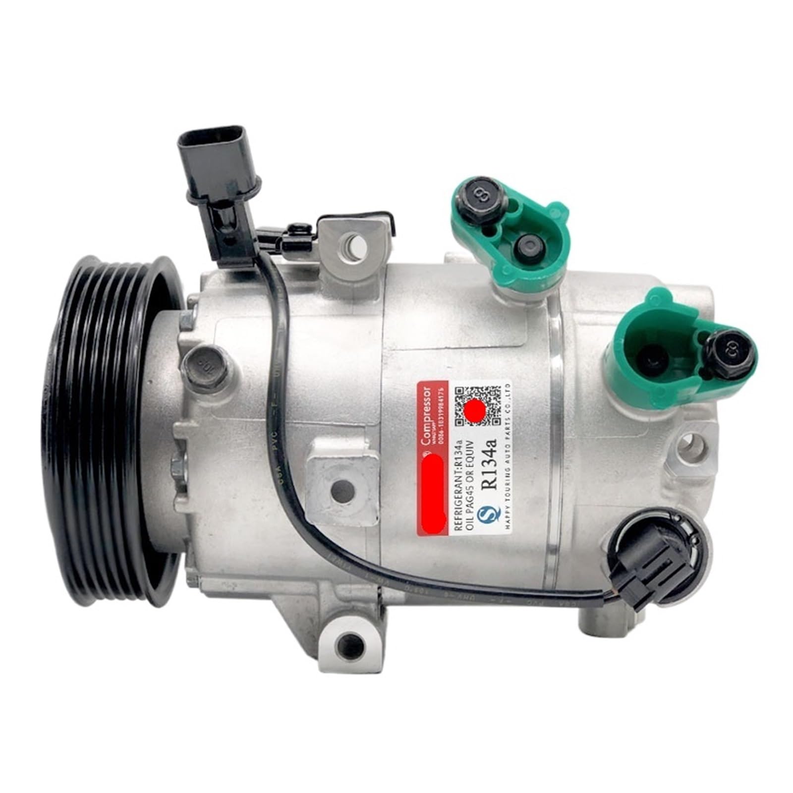 Weigexieo 1Pcs Ac Compressor,Compatible For Kia,K5 2010 2011 2012 2013 977013S000，A/C Compressor Assembly