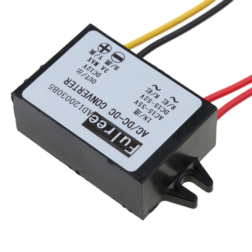 MagiDeal Ac 16-35v / Dc 15-52v Bis 12v / 3a Konverter AC DC Module Stromversorgungsmodul