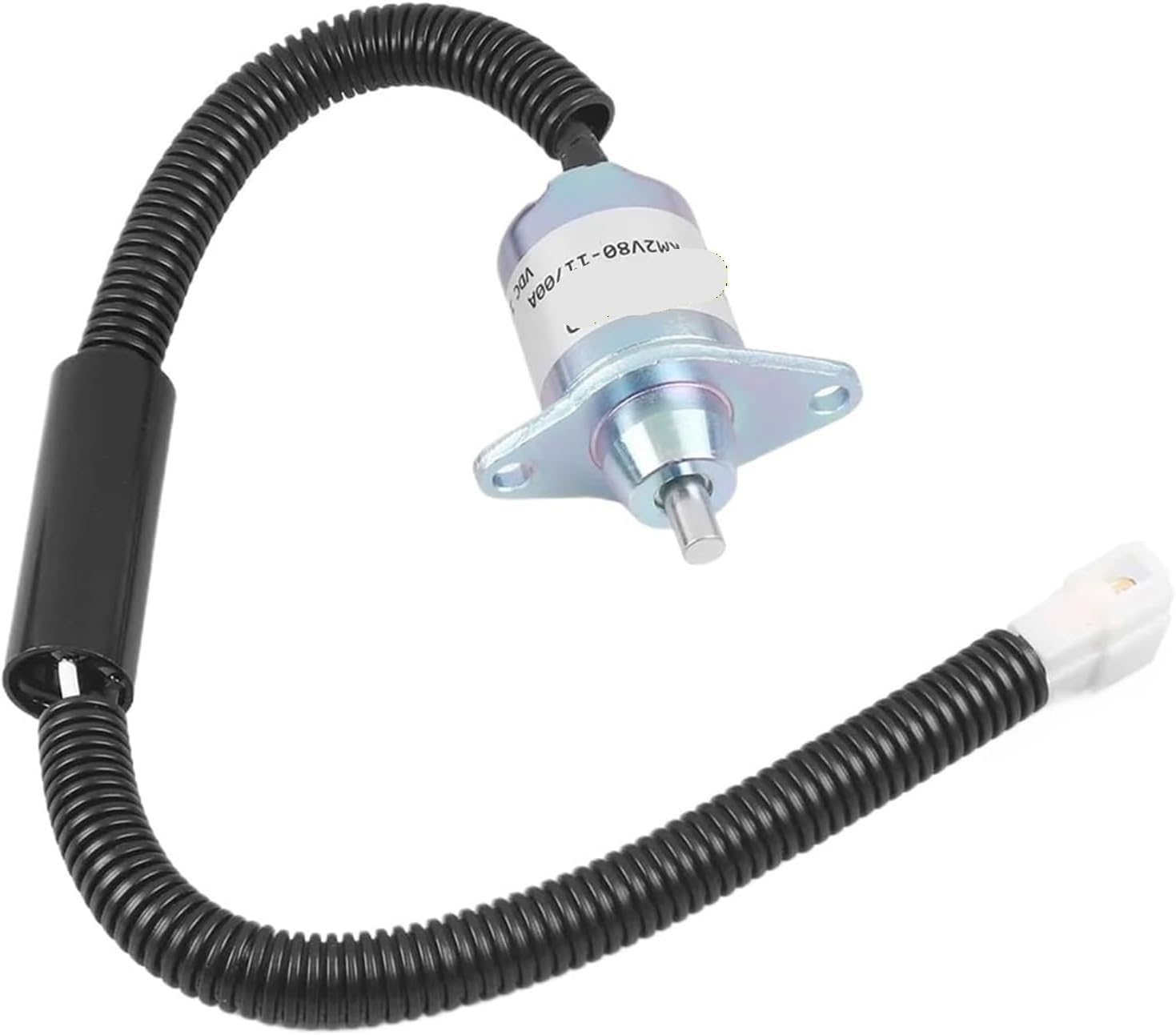 1pc 12V Fuel Shut Off Solenoid Valve for Engine Generator - KM2V80-11700A Oil Stop Solenoid Valve