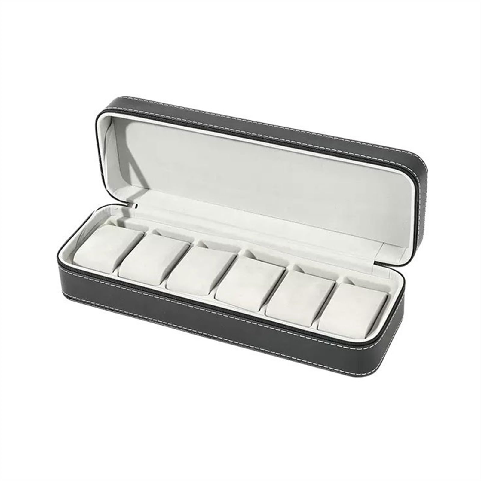 Kp6xLf3gT watch holder box 6 Grid Large Capacity Watch Organizers Display Trays Storage Multifunctional Collection Box