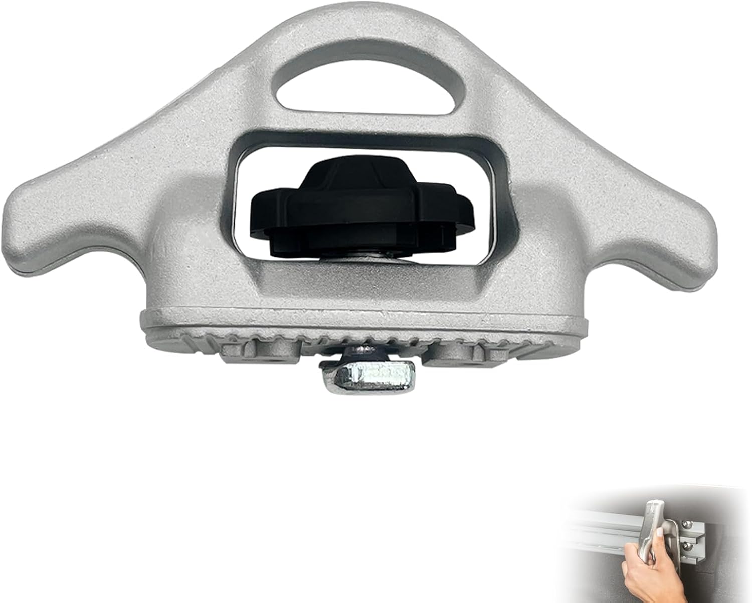 Adjustable Truck Bed Anchor Bed Rail Tie-Down Pickup Truck Cleat Compatible with Nissan Titan 2004-2015 Frontier 2005-2025 999T7-ZV00A 999T7-WQ700