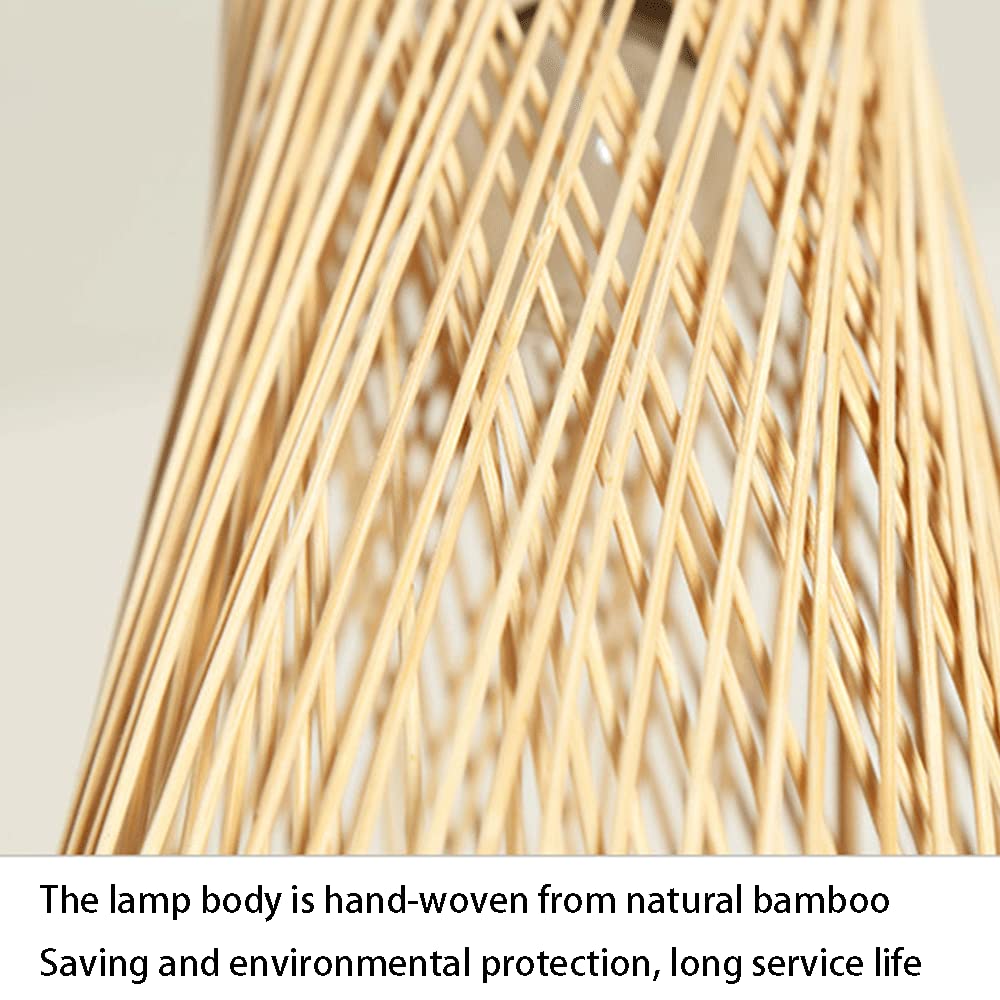 Pojedyncze Lampy Wiszące Ręcznie Wykonane Oprawy Oświetleniowe Lampa Wisząca Cylindryczna Drewniane Lampa Sufitowa Dekoracyjna Wiejska Naturalna Lampa Do Sypialni Przedpokój
