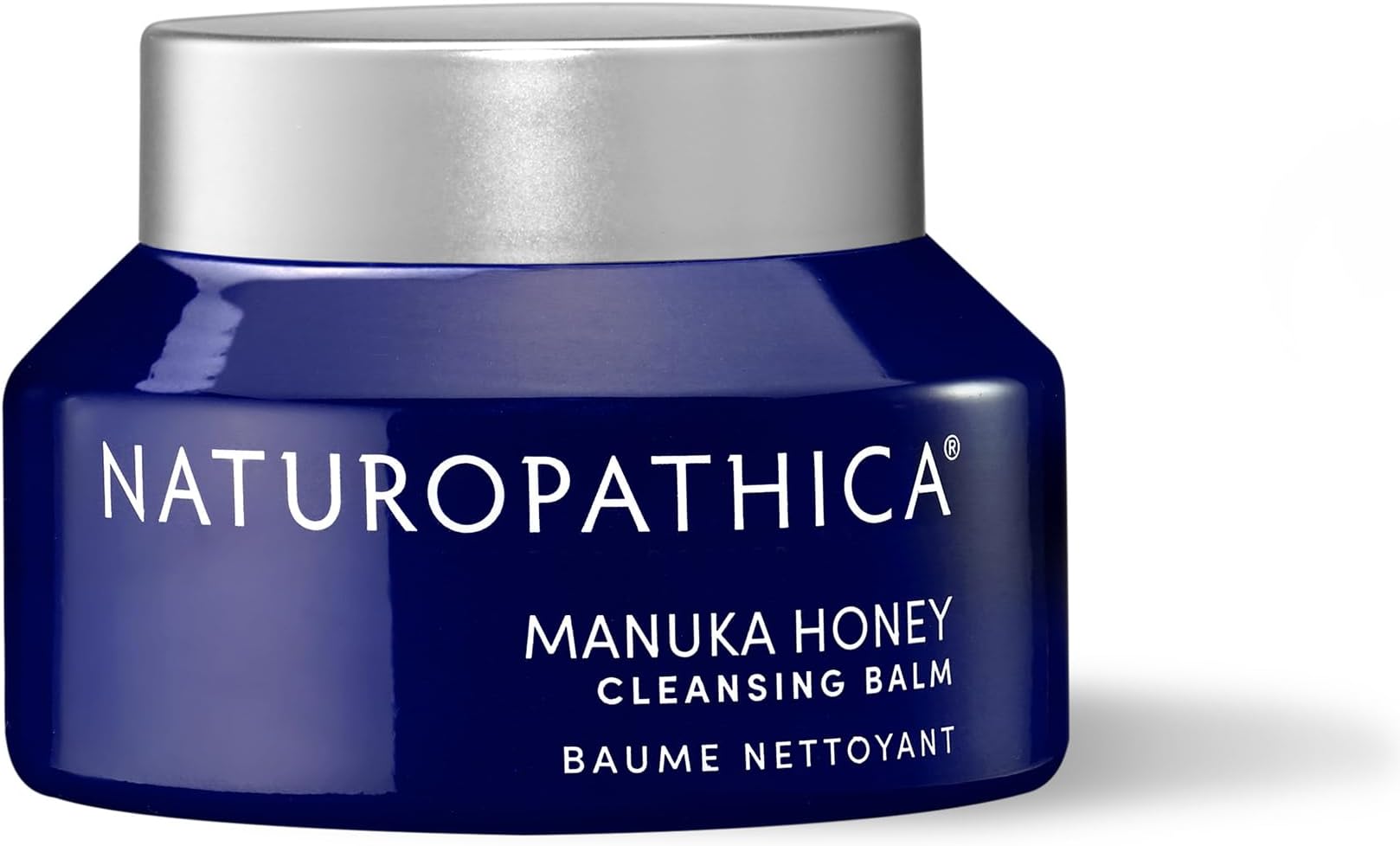 NaturopathicaManuka Honey Cleansing Balm, Makeup Removing Skin Cleanser, Gentle and Hydrating, 0.5 fl oz