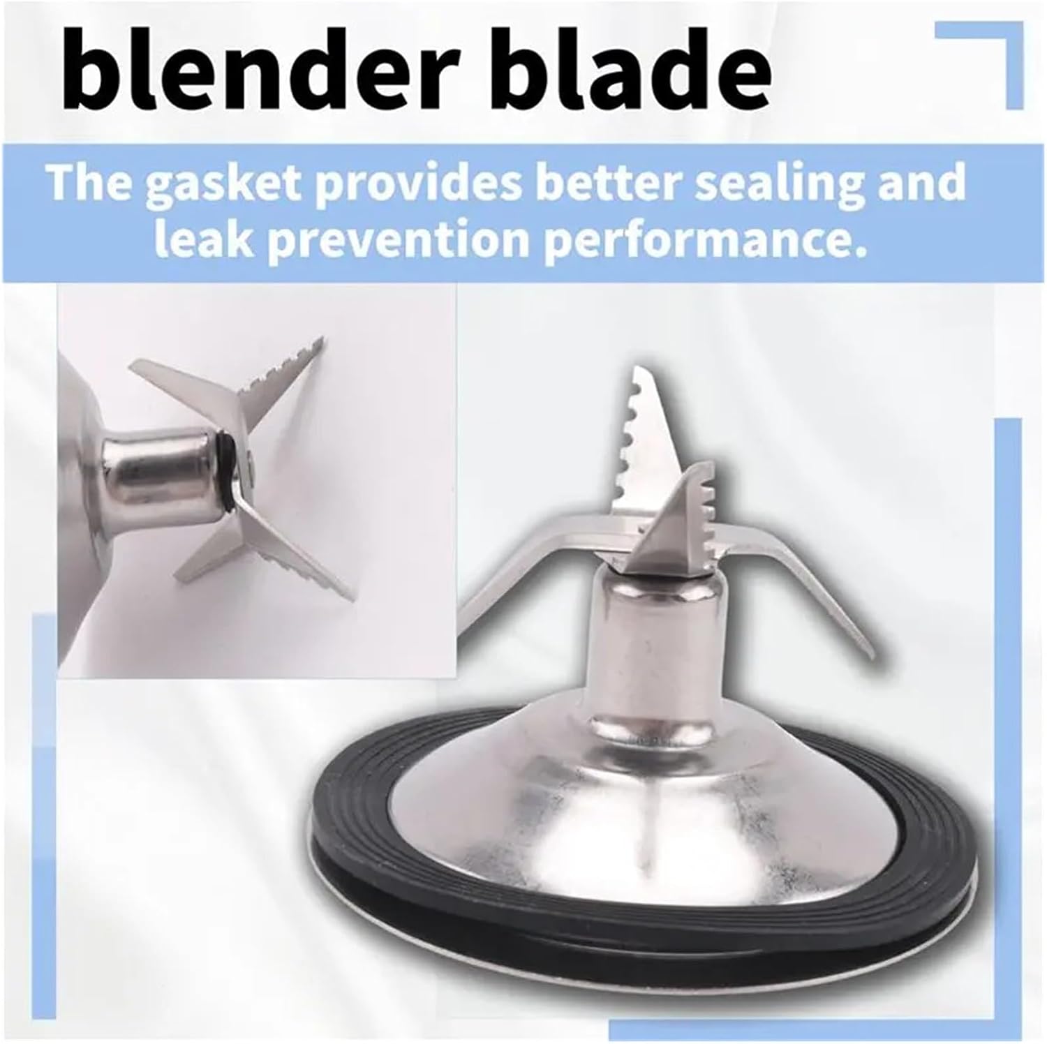 Compatible For Braun， Blender 4184, MX2000,MX2050,4184-625 Juicer Knife Block Food Processor
