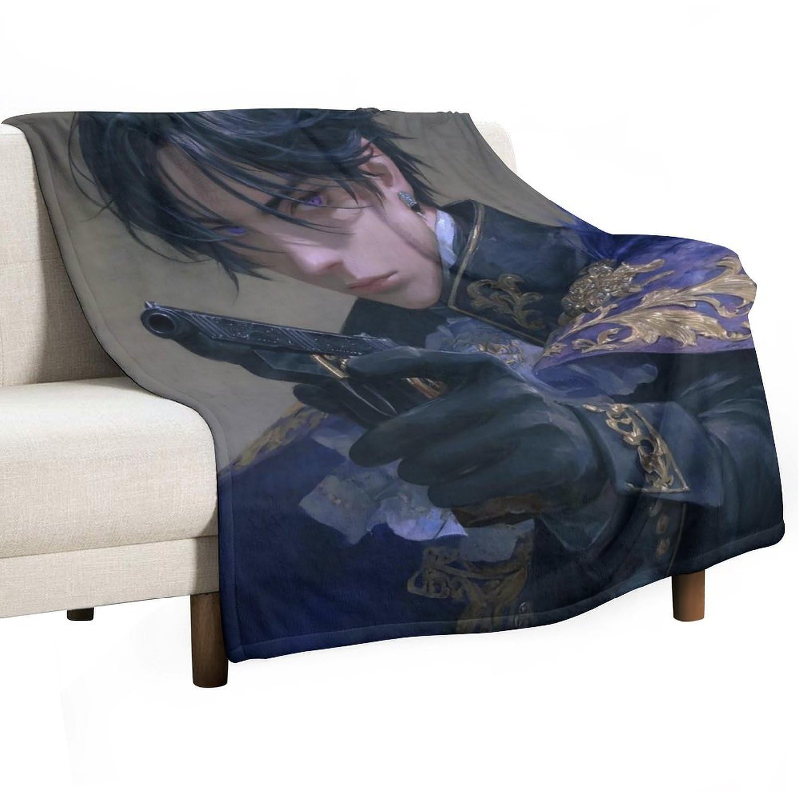 YHGSREUOH Dark Cape, Dark Plans (3) Flannel Blankets Fleece Soft Throw Lightweight Plush Gifts for Couch, Bed, Cozy Sofa Plush, Chair, Lovers 138x175cm(55x70in)