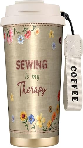 Miniatura 10 de Van Gogh's Starry - Vaso aislado de acero inoxidable de 20 onzas, taza de café estilo cielo con tapa a prueba de salpicaduras y popote para hombres,