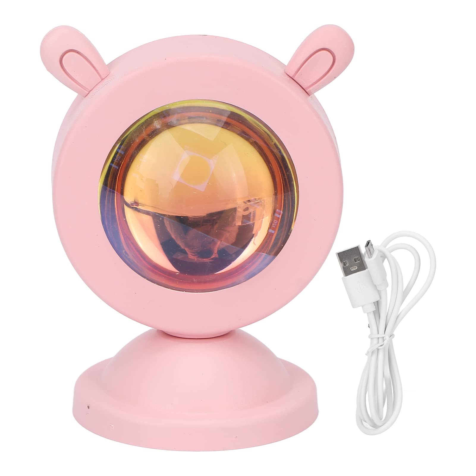 Miskall Sunset Projection Lamp Cute Sunset Night Light Projector for Bedroom Decoration