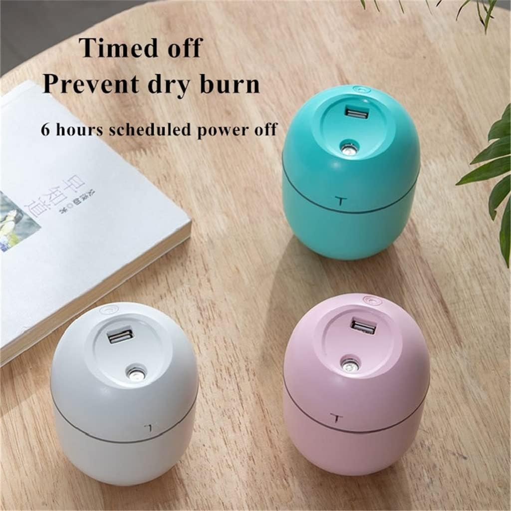 Mini Air Humidifier Essential Oil Diffuser HouseholdPortable Office Bedroom Small Cute Mini Large Spray Car Mounted(Gray)