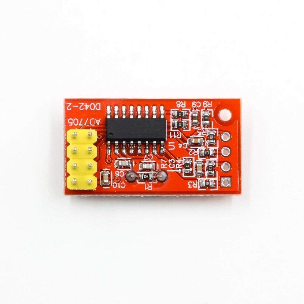 5 pz AD7705 Doppio modulo di acquisizione dati ADC a 16 bit guadagno di ingresso programmabile SPI