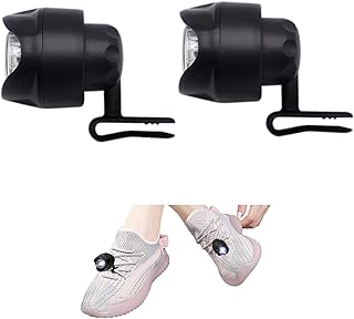 Lights for Shoe, Waterproof Headlights for Shoes, LED Headlights for Croc, Headlights for Shoes with 3 Light Modes