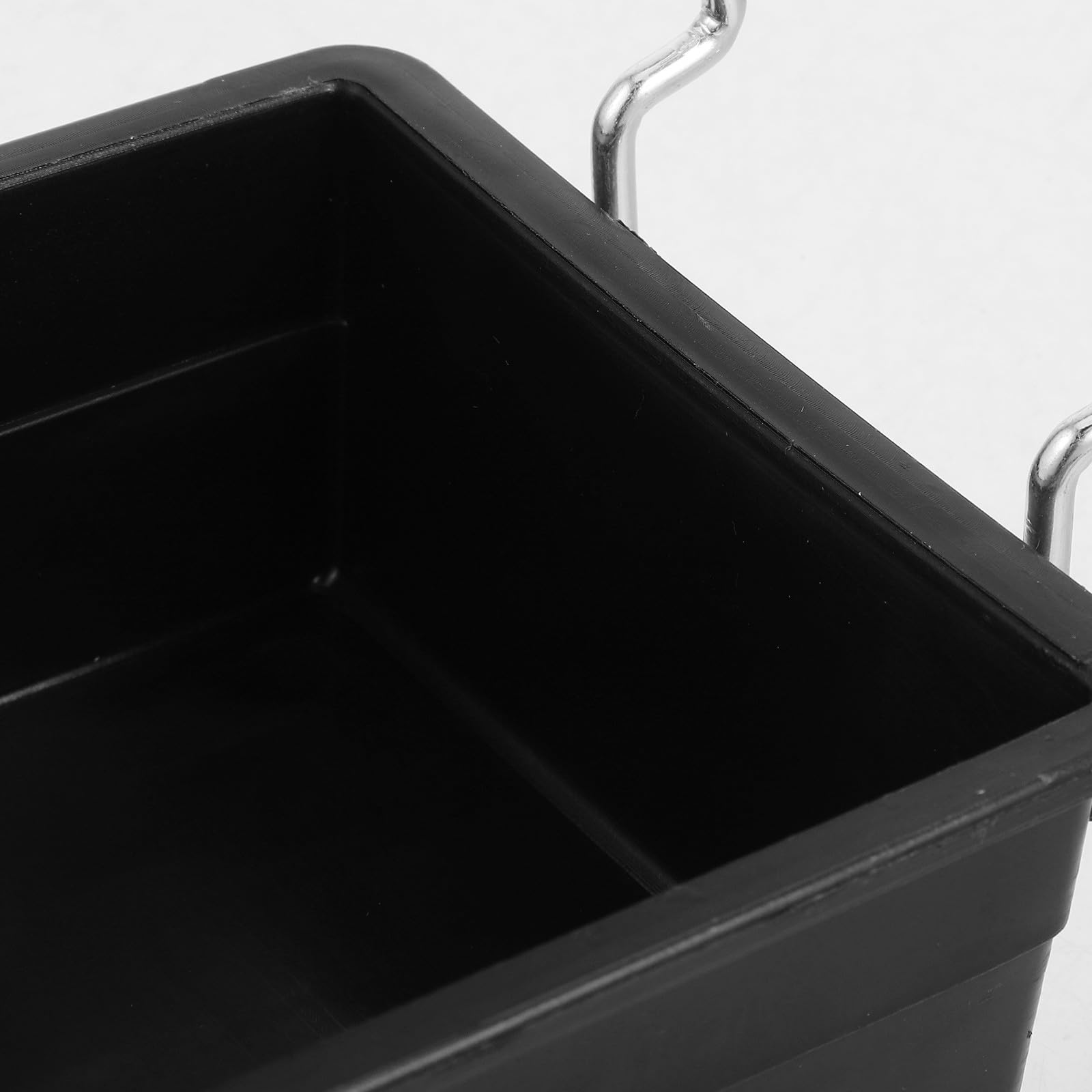 Toddmomy Set 4 Contenitori Porta Utensili in Plastica e Acciaio Ganci da Parete, Organizer Multiuso per Garage e Officina, Scatole Porta Viti e Accessori Pannelli Forati