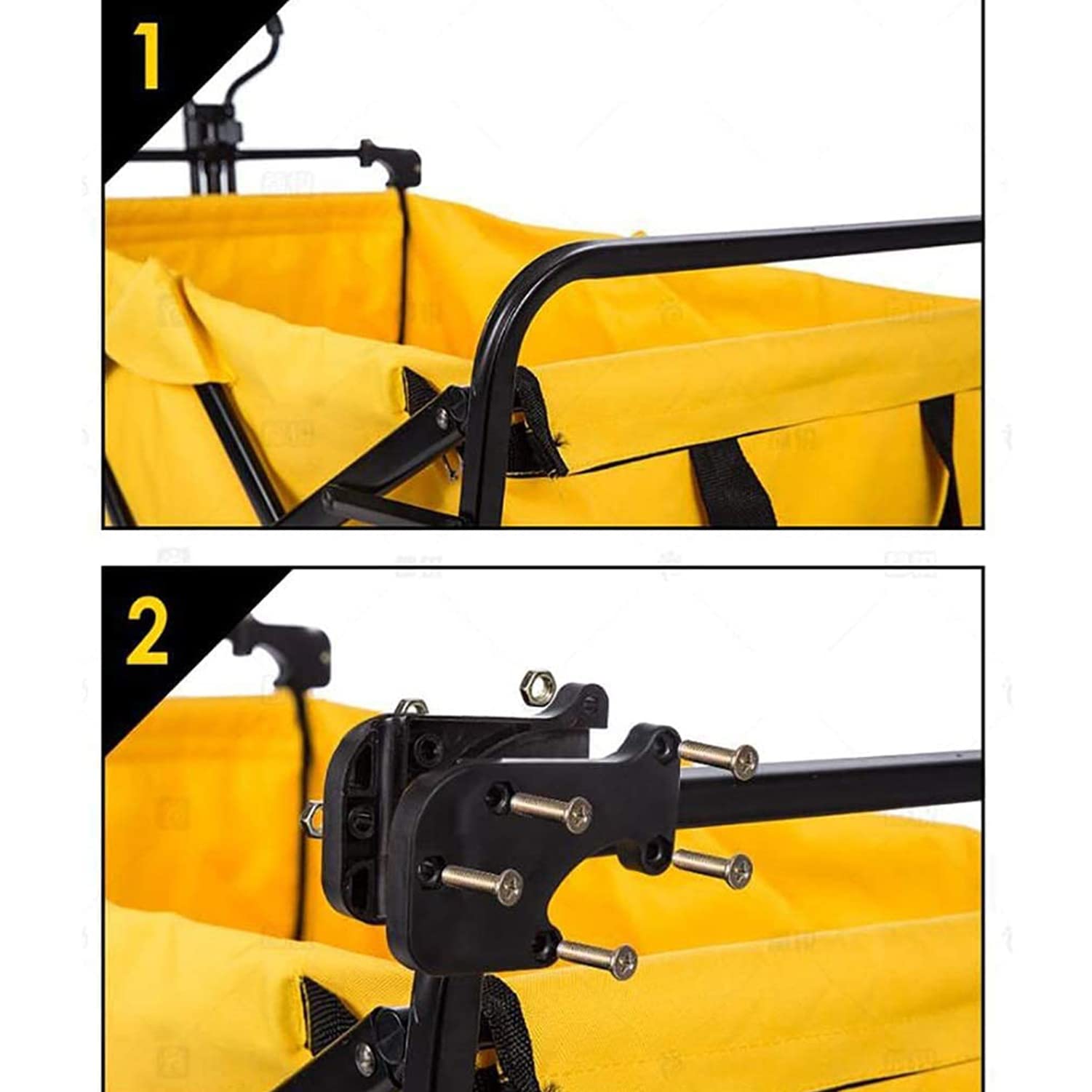 Toldo plegable para carrito – Accesorio de techo portátil para carritos plegables – Protección UV y diseño impermeable para uso en exteriores