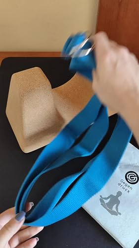 Bloc Yoga Hoerde Forme Unique - Soutien Poses Et Auto-massage Par Pression - Liège Naturel
