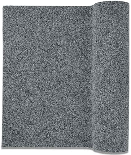 Tappeto Passatoia Antiscivolo Per Cucina Con Motivo Cuori E Pizzo, 100x50 Cm, Stile Rustico Country Chic, Fondo In Gomma